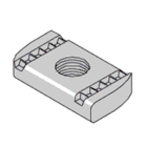 Channel Nuts BZP - No Spring