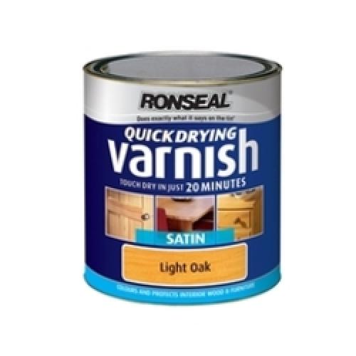 Quick Dry Varnish - Coloured Satin