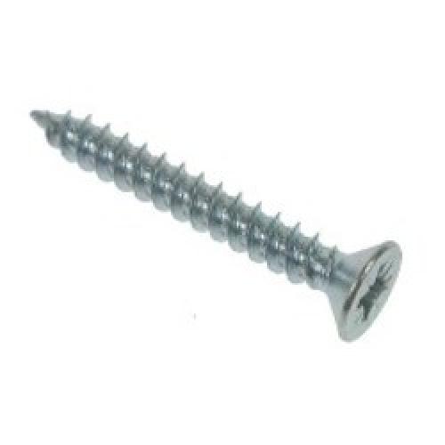 Twinthread Countersunk Pozi BZP Woodscrews